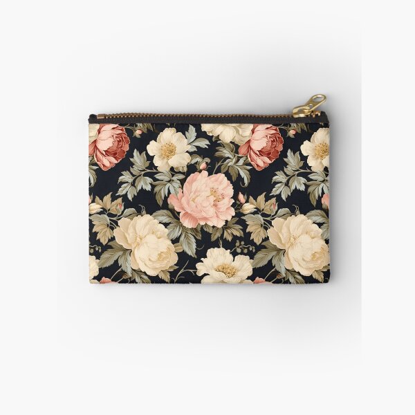 Item preview, Vintage floral pattern featuring cream colored roses designed and sold by Renee Lavoie.