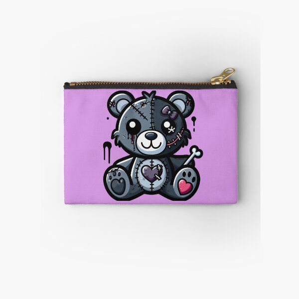 Item preview, Cute Goth Teddy Bear designed and sold by DarkWitch03.