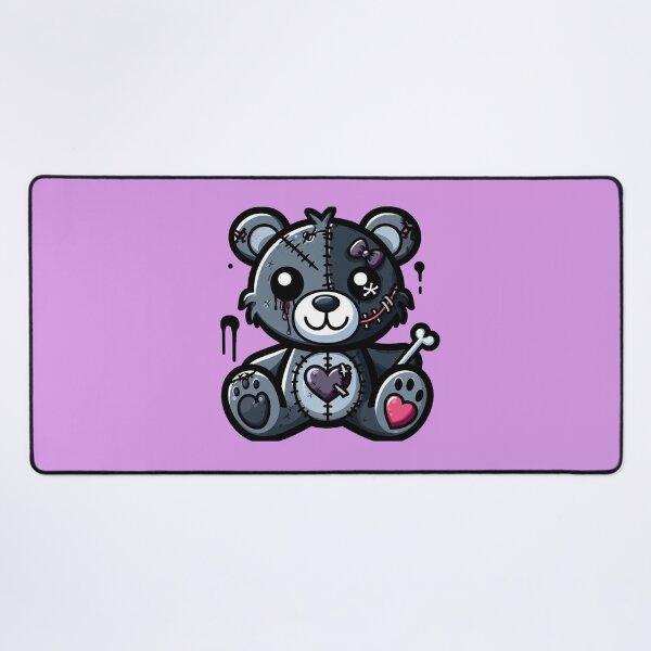 Item preview, Cute Goth Teddy Bear designed and sold by DarkWitch03.