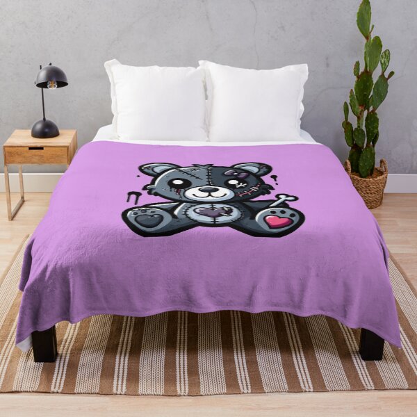 Item preview, Cute Goth Teddy Bear designed and sold by DarkWitch03.