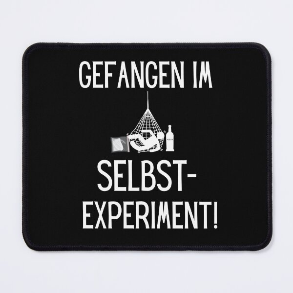 Item preview, Trapped in a self-experiment! | Brainrot Meme Shirt Alcohol Drugs Consumption German designed and sold by ManuelMuse.