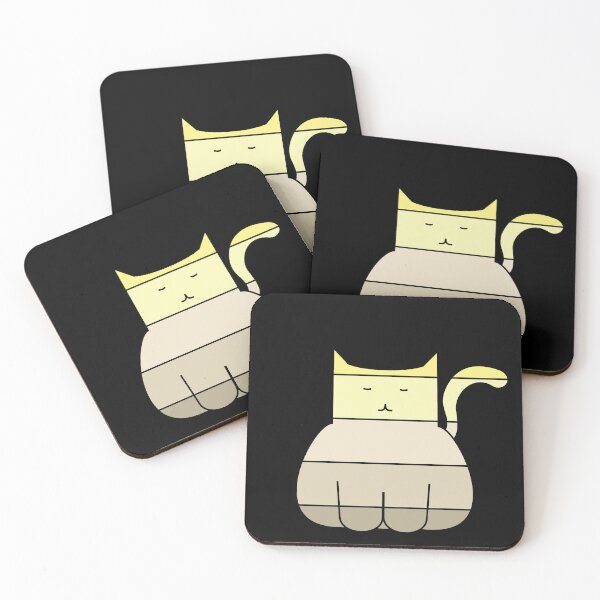 Item preview, Tan and yellow stripey cat designed and sold by mdesignsandart.