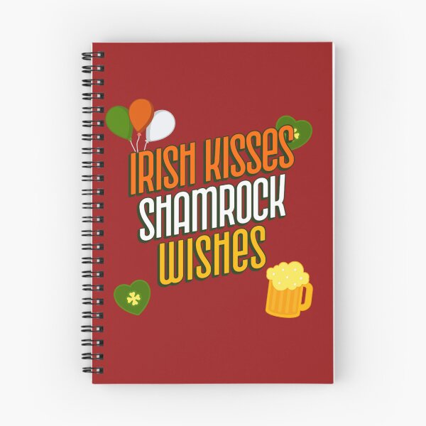 Item preview, Irish kisses shamrock wishes designed and sold by AKreation.
