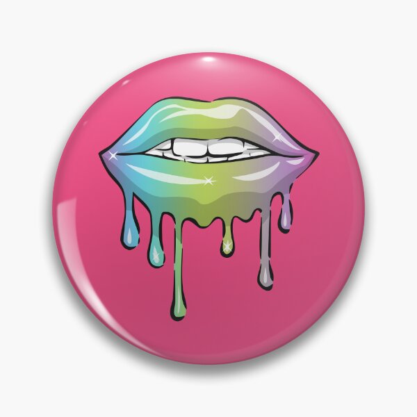 Item preview, Vibrant Dripping Lips designed and sold by Kawaii Koala.