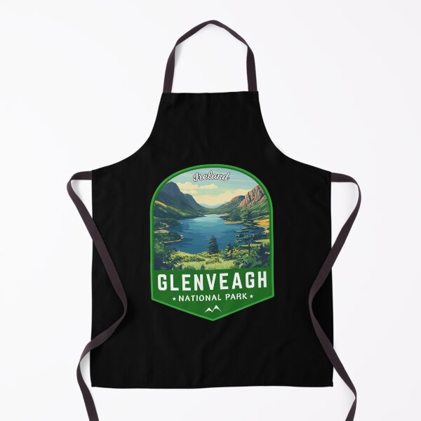 Item preview, Glenveagh National Park in Ireland Retro Travel Art Emblem designed and sold by MaateoDesign.
