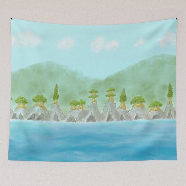 Item preview, Cave tree village designed and sold by greenPQBstudio.
