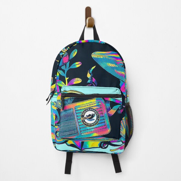 Item preview, Neon Psychedelic Ocean Fantasy Vibrant Marine Life designed and sold by Amanda's Factory.