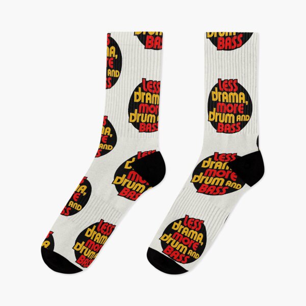 Item preview, Less drama more Drum and Bass. DnB Music fans merch. designed and sold by paulo silveira.