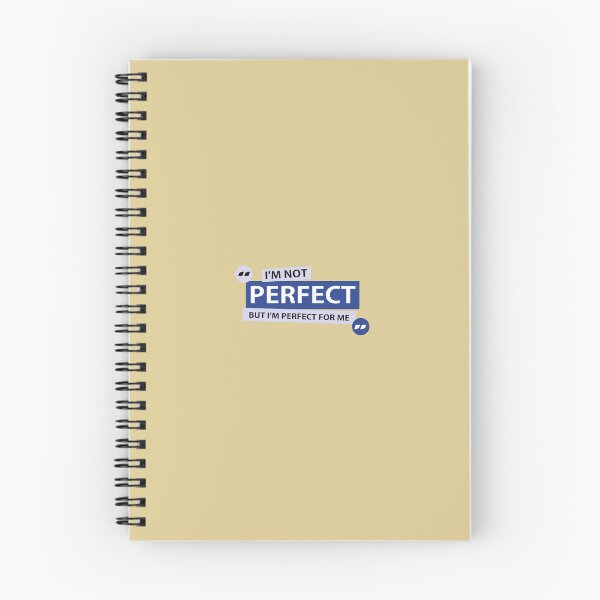 Item preview, I'm not perfect, but I'm perfect for me designed and sold by Vanich-Panich.