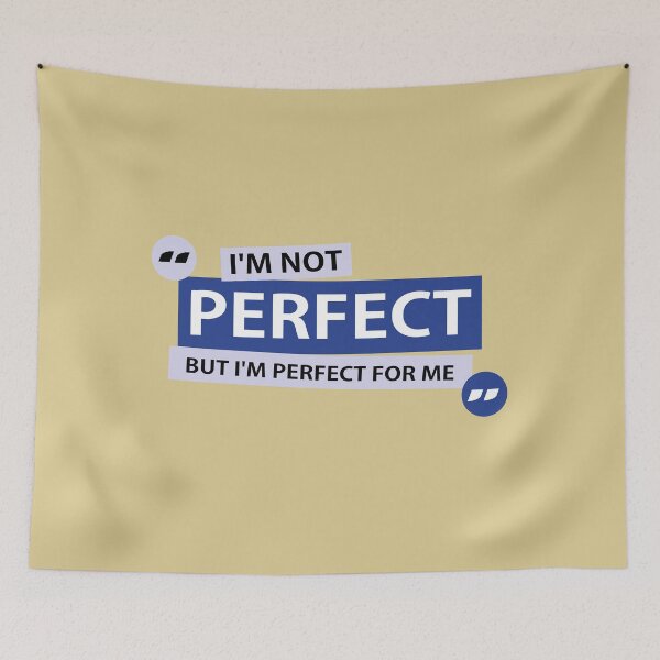 Item preview, I'm not perfect, but I'm perfect for me designed and sold by Vanich-Panich.