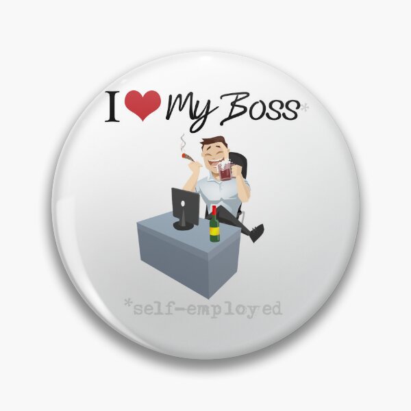Item preview, I Love My Boss designed and sold by TeesMePlz.