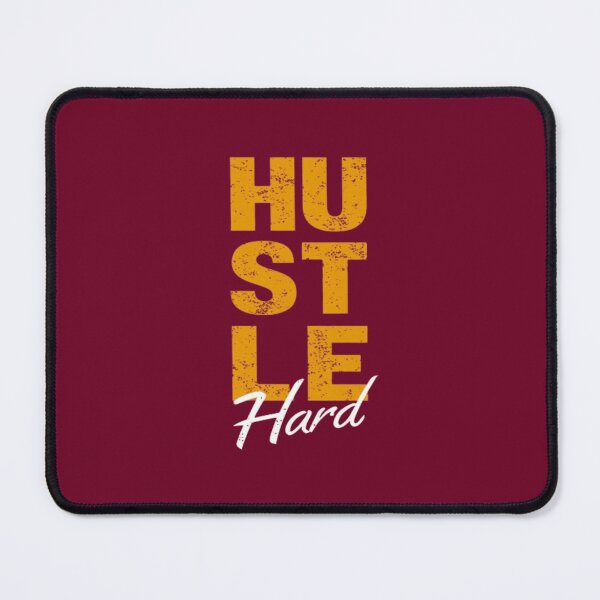Item preview, Hustle Hard – Bold Motivational Design designed and sold by PixelPopsShop.
