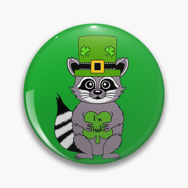 Item preview, Raccoon Lover St Patricks Day designed and sold by Sartoris Art.
