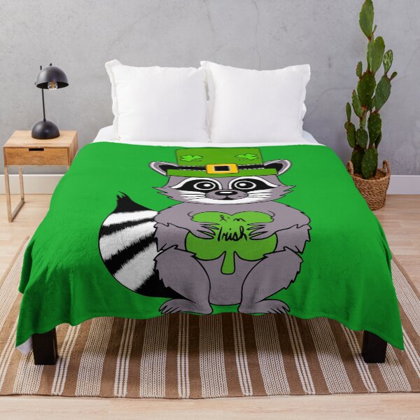 Item preview, Raccoon Lover St Patricks Day designed and sold by Sartoris Art.