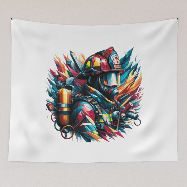 Item preview, Firefighter designed and sold by maistendencias.