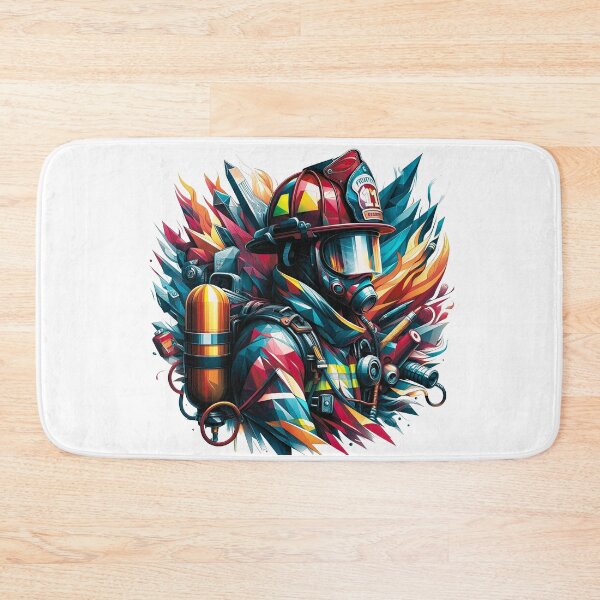 Item preview, Firefighter designed and sold by maistendencias.