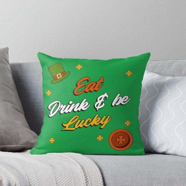 Item preview, Eat drink and be lucky - St. Patrick's Day designed and sold by AKreation.