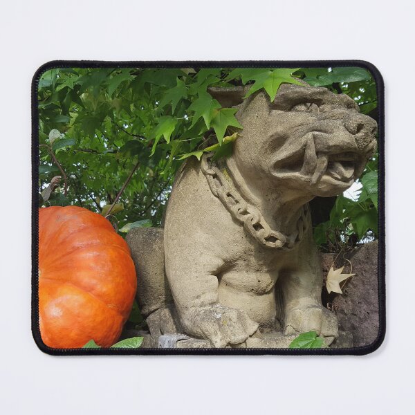 Item preview, Gargoyle Dog and Pumpkin designed and sold by CreativeSoup.