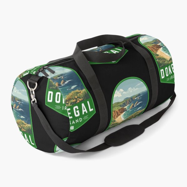 Item preview, Donegal in Ireland Retro Travel Art Landscape Emblem designed and sold by MaateoDesign.