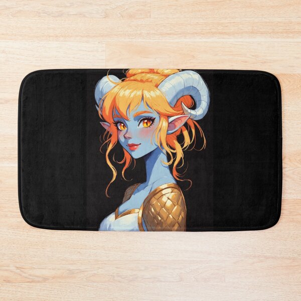 Item preview, Cute Dragon Elf Warrior in Golden Armor designed and sold by ByteyCreatives.