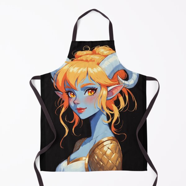 Item preview, Cute Dragon Elf Warrior in Golden Armor designed and sold by ByteyCreatives.