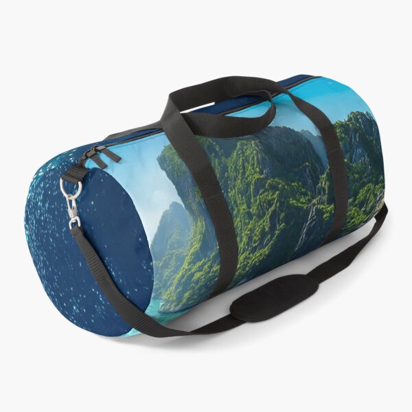 Item preview, Aerial Lagoon Oasis – Lush Limestone Cliffs & Pristine Reefs designed and sold by ArtArchive-KK.