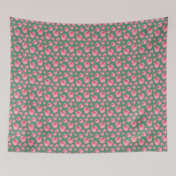 Aperçu de l'œuvre Pink flower petal pattern créée et vendue par Topmel.