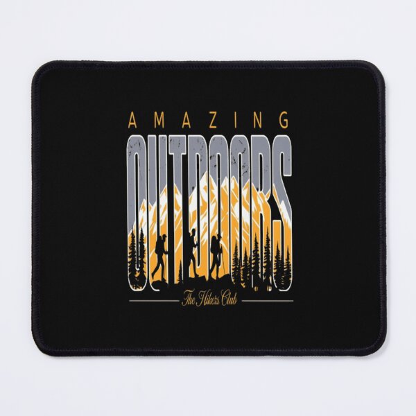 Item preview, Amazing Outdoors – Adventure Hiking Club designed and sold by PixelPopsShop.