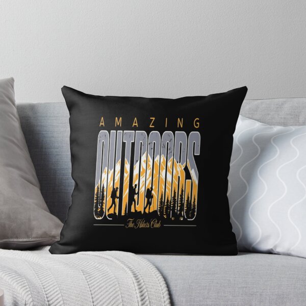 Item preview, Amazing Outdoors – Adventure Hiking Club  designed and sold by PixelPopsShop.