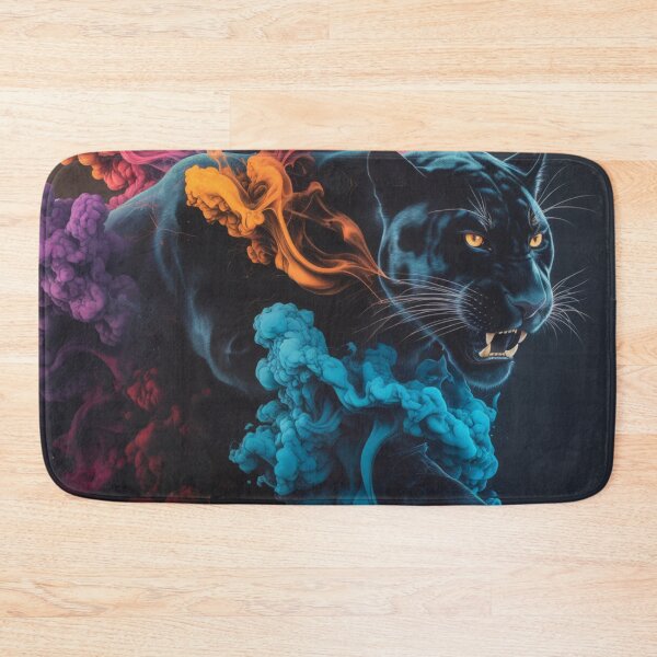 Item preview, Black panther in a mist of colors designed and sold by FusiTink.