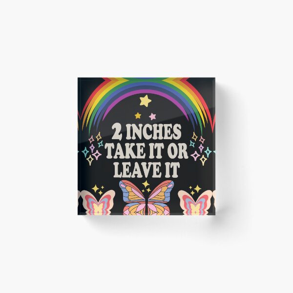 Item preview, 2 inches Take It Or Leave It, Funny, Jokes, Sarcastic designed and sold by ‪Anas Talbi‬‏.