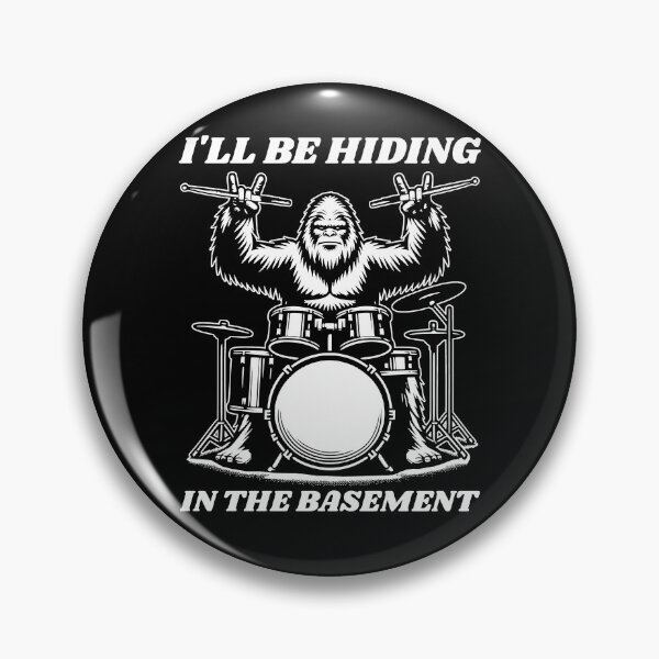 Item preview, Drummer Bigfoot Drumming Drums  designed and sold by BlueBerry-Pengu.