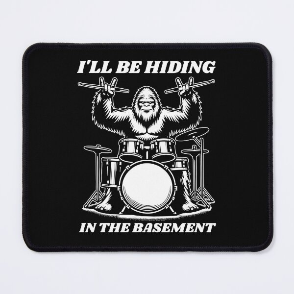 Item preview, Drummer Bigfoot Drumming Drums  designed and sold by BlueBerry-Pengu.