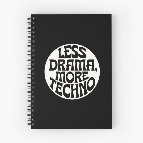 Item preview, Less Drama More Techno! Electronic Music - Perfect Gift for Techno Lovers designed and sold by paulo silveira.