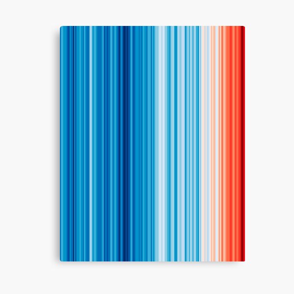 Artikel-Vorschau von Streifen zum Klimawandel, designt und verkauft von Frank J. Art.