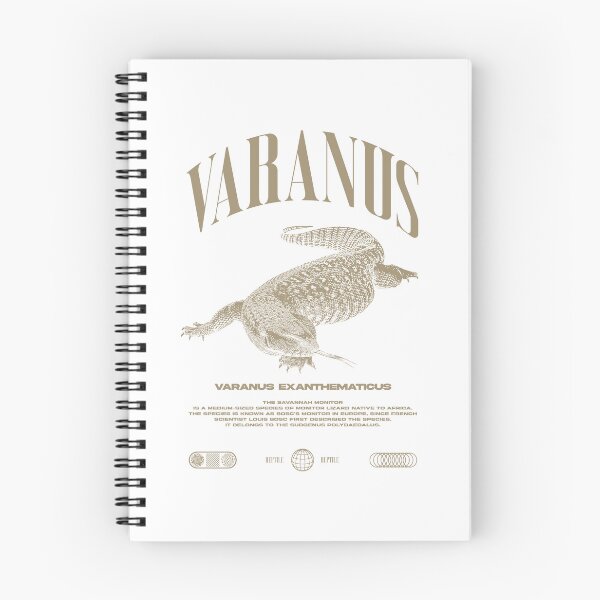 Item preview, Savannah Monitor Modern Streetwear Reptile Keeper designed and sold by JRRTs.