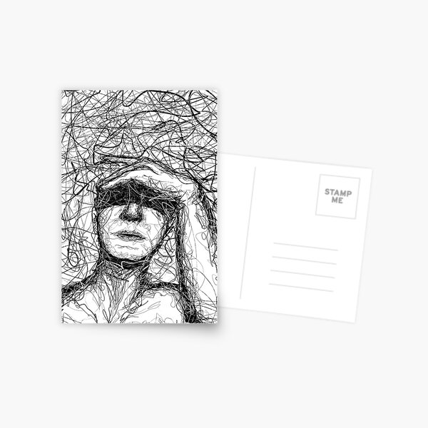 Item preview, Woman looks into the distance designed and sold by MotejART.
