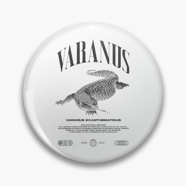 Item preview, Savannah Monitor Modern Streetwear Reptile Keeper designed and sold by JRRTs.