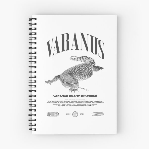 Item preview, Savannah Monitor Modern Streetwear Reptile Keeper designed and sold by JRRTs.