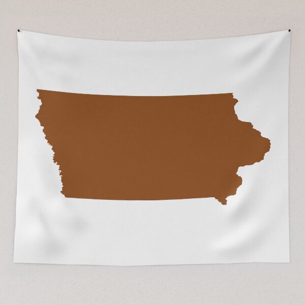 Aperçu de l'œuvre Conception de l'Iowa marron créée et vendue par PhilbonianDezin.