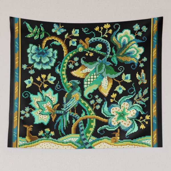 Item preview, Jacobean Midnight designed and sold by Foxloxart.