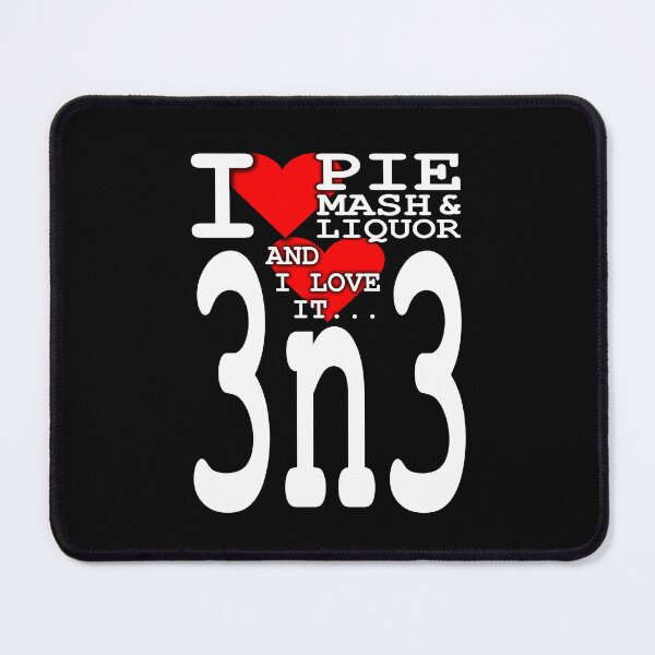 Item preview, I Love Traditional London Pie Mash & Liquor V3n3a designed and sold by RetrospectUK.