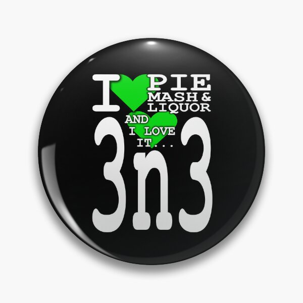 Item preview, I Love Traditional London Pie Mash & Liquor V3n3b designed and sold by RetrospectUK.