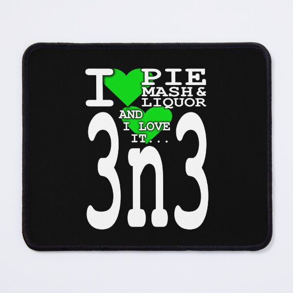 Item preview, I Love Traditional London Pie Mash & Liquor V3n3b designed and sold by RetrospectUK.