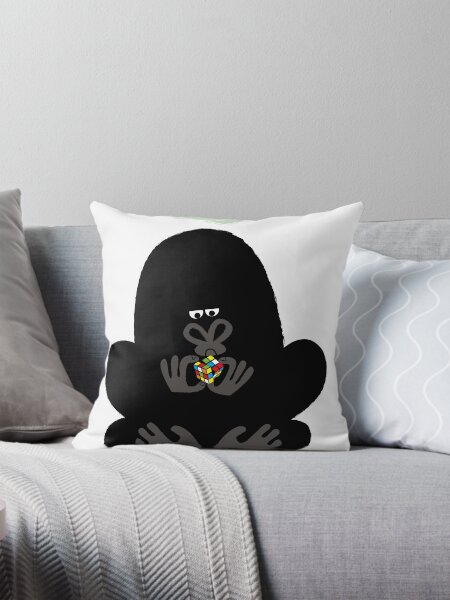 Item preview, Gorilla with a Rubik's Cube designed and sold by Happy Folk by Sean Sims.