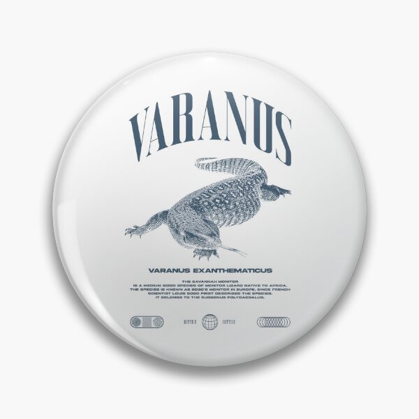 Item preview, Savannah Monitor Modern Streetwear Reptile Keeper designed and sold by JRRTs.
