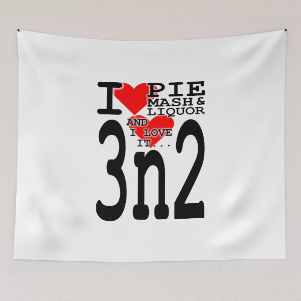 Item preview, I Love Traditional London Pie Mash & Liquor V3n2c designed and sold by RetrospectUK.