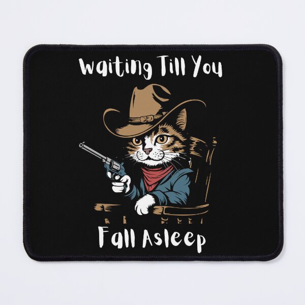 Item preview, Waiting till you Fall Asleep - Cowboy design designed and sold by TheArtistOf2022.