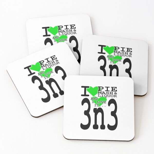 Item preview, I Love Traditional London Pie Mash & Liquor V3n3d designed and sold by RetrospectUK.