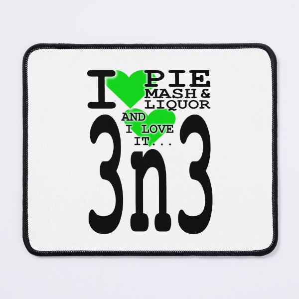 Item preview, I Love Traditional London Pie Mash & Liquor V3n3d designed and sold by RetrospectUK.